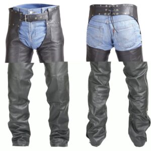 Men Leather Chaps