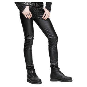 Men Women Leather Pants